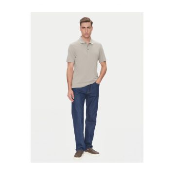 Tricou barbati  bej - bumbac - polo