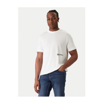 Tricou Barbati -  din Bumbac organic - Alb