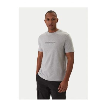 Tricou Barbati -  Gri - din Bumbacdwqf - Gri