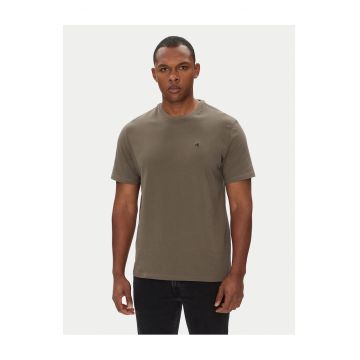 Tricou barbati  maro - bumbac -