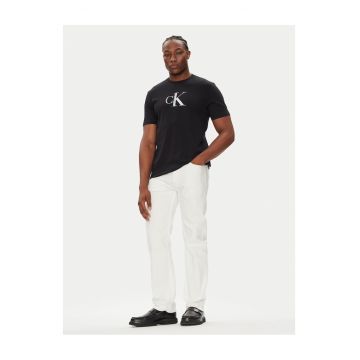 Tricou barbati  negru - bumbac -