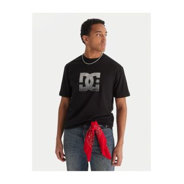 Tricou barbati  negru - material bumbac
