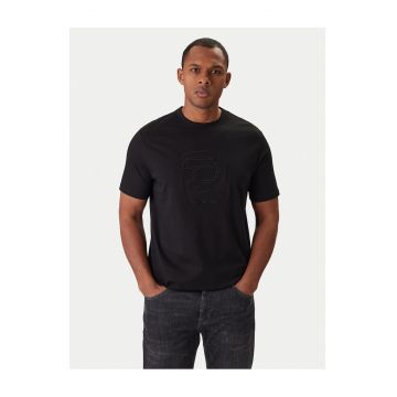 Tricou Barbati -  Negru - poliester/viscoza/elastan