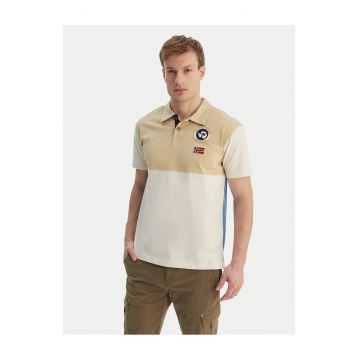 Tricou ecru din bumbac pentru barbati - Ecru