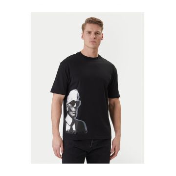 Tricou lejer  negru - Negru