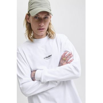 Bluza lejera din bumbac organic - Alb