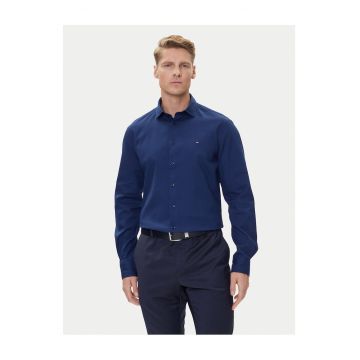 Camasa barbati  bleumarin - din bumbac