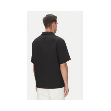 Camasa Barbati -  Negru - 60% in - 40% poliester -