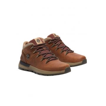 Ghete barbati  Euro Sprint Trekker Mid - maro - piele naturala