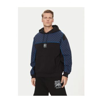 Hanorac barbati  negru/albastru