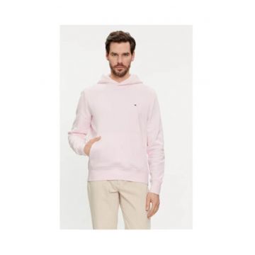 Hanorac barbati -  roz - 73% bumbac - 27% poliester reciclat -