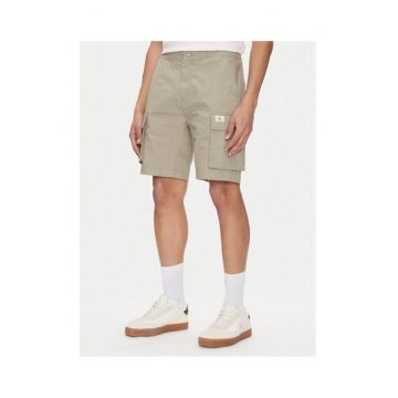 Pantaloni barbati -  sorturi - verde -