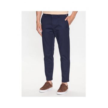 Pantaloni chino barbati  bleumarin - bumbac -