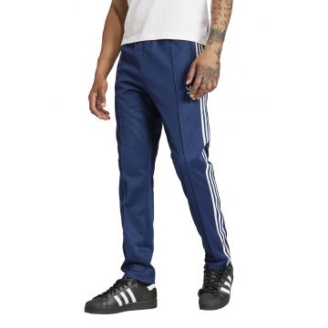 Pantaloni de trening cu croiala conica Classic - Alb/Bleumarin