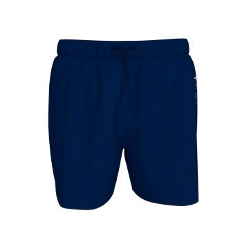 Pantaloni scurti de baie cu talie ajustabila - Albastru indigo
