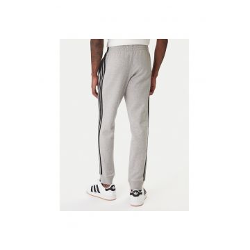 Pantaloni sport barbati -  gri - 70% bumbac - 30% poliester reciclat