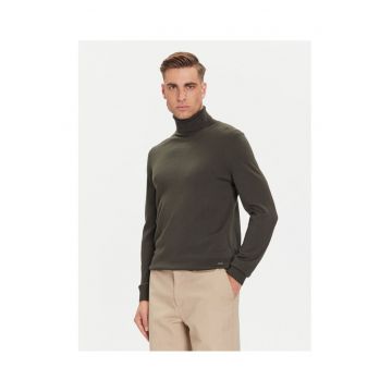 Pulover barbati  verde - bumbac -