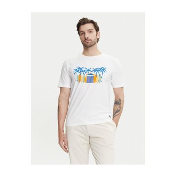 Tricou alb pentru barbati de la - Alb