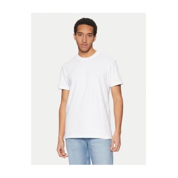 Tricou barbat -  alb - bumbac -