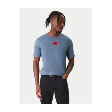 Tricou barbat  albastru - bumbac
