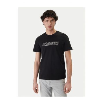 Tricou barbatesc -  bumbac - negru -
