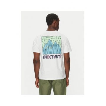 Tricou barbatesc  culoare alba - bumbac