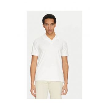 Tricou barbati -  alb - 100% bumbac organic -