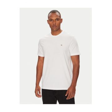 Tricou barbati  alb - bumbac -