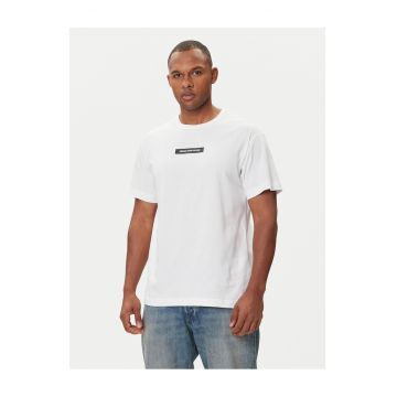 Tricou barbati  alb - din bumbac