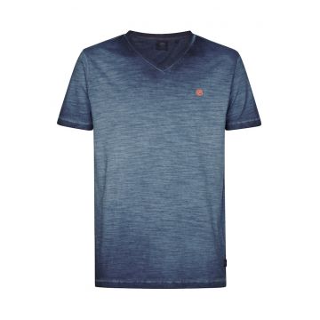 Tricou barbati  albastru - bumbac