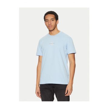 Tricou barbati  albastru deschis - bumbac -