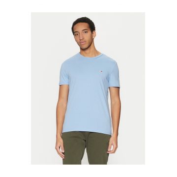 Tricou barbati  albastru deschis - bumbac -