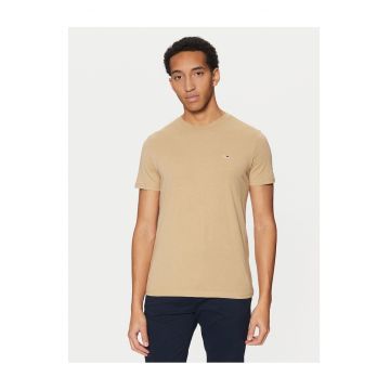 Tricou barbati  bej - bumbac -