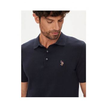 Tricou barbati -  bleumarin - 100% bumbac -