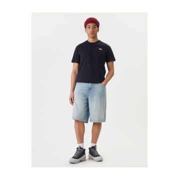 Tricou barbati -  bumbac 100% - bleumarin