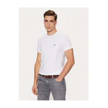 Tricou Barbati -  Bumbac - Alb -