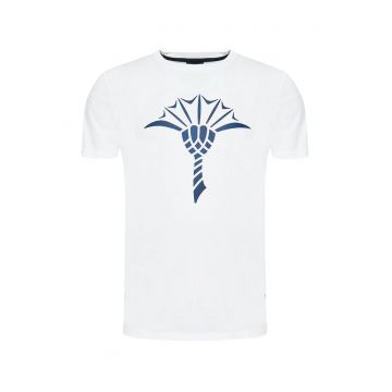 Tricou Barbati  Bumbac organic - Alb