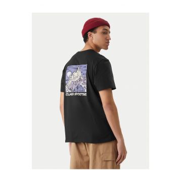 Tricou barbati -  bumbac organic - negru