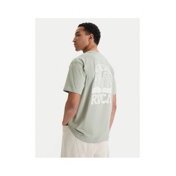 Tricou barbati -  bumbac organic - verde