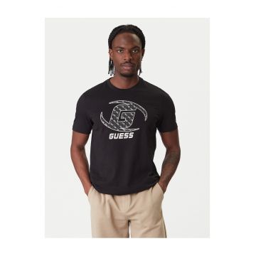 Tricou barbati -  din bumbac organic - negru