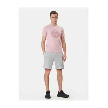 Tricou barbati -  din bumbac - roz
