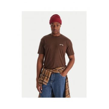Tricou barbati  maro - bumbac