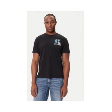 Tricou barbati -  negru - 100% bumbac