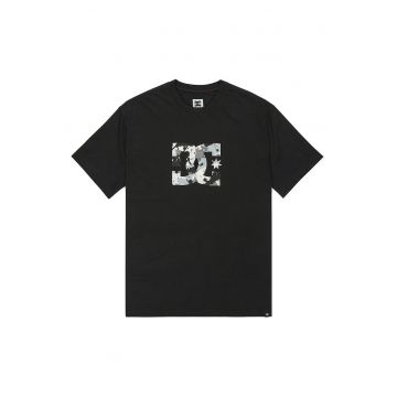 Tricou barbati  negru - bumbac reciclat