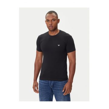 Tricou barbati -  negru - din bumbac