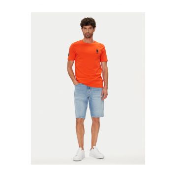 Tricou barbati U.S. Polo Assn - portocaliu - bumbac