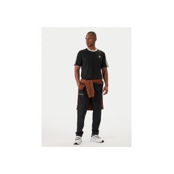 Tricou sport barbati -  lejer - negru - bumbac