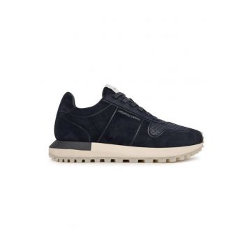 Adidasi sport barbati -  bleumarin - piele naturala