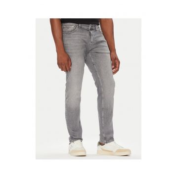 Blugi barbati  gri deschis - denim -