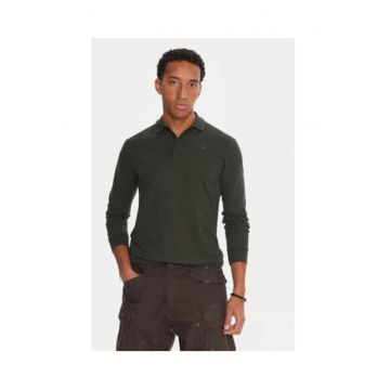 Bluza barbati - G Star Raw - gri - bumbac organic - elastan
